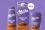 Milka Chocolate Milk in violetter Verpackung: Flasche, Karton und To-go-Becher mit Milka-Logo, Kuhmotiv und Schokoladenstück; oben rechts ein «NEW»-Hinweis.