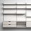 Vitsœ Regalsystem 606, 1960, entworfen von Dieter Rams. Umweltfreundliches, modular aufgebautes Design mit ressourcenschonenden Materialien. Als Beispiel für die Thesen: Gutes Design ist Umwelt freundlich