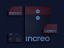 Couvert von increo im einheitlichen Branding.