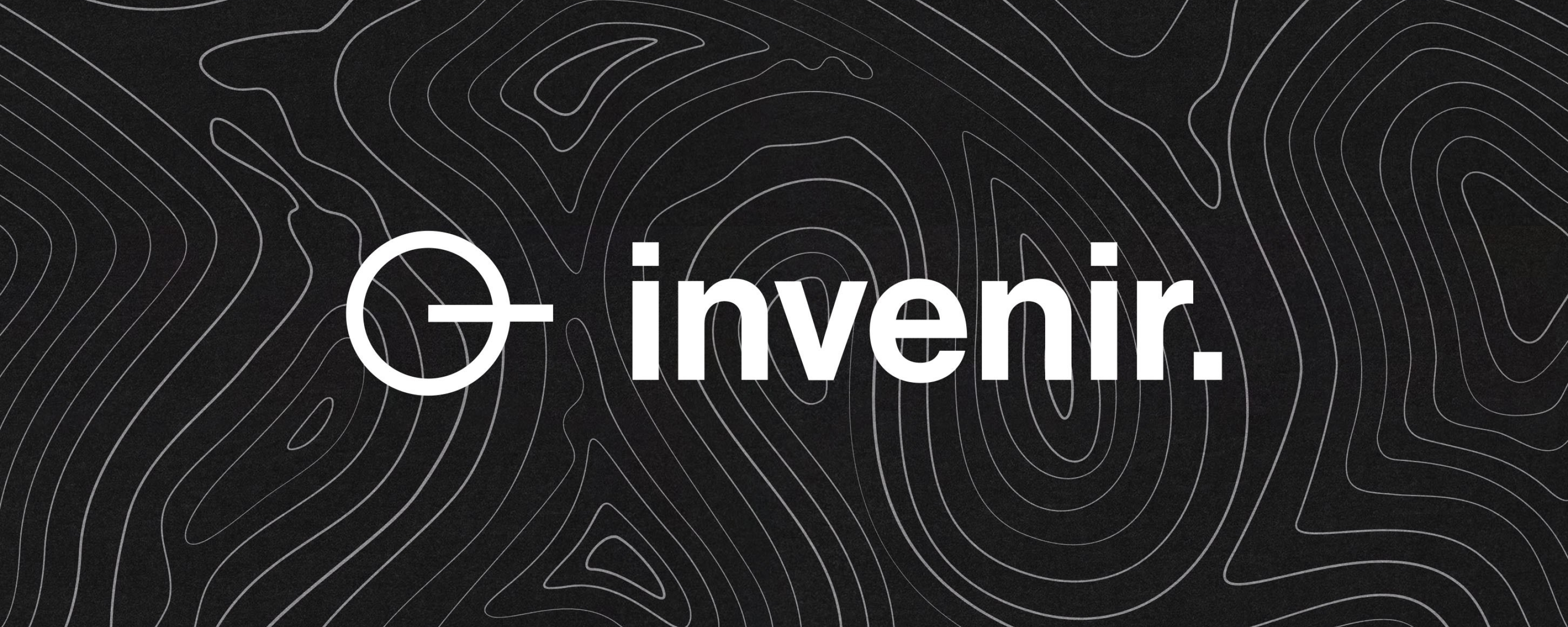 Logo und Designmuster der invenir group.