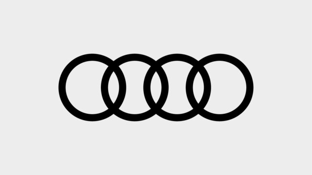 Gutes Logo Bildmarke Audi