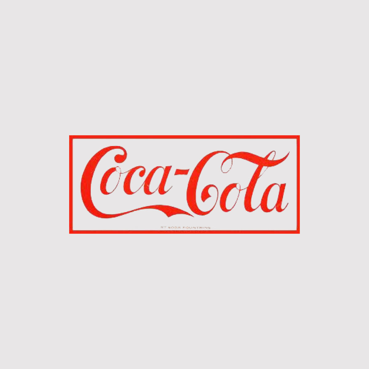 Coca Cola Logo 1900
