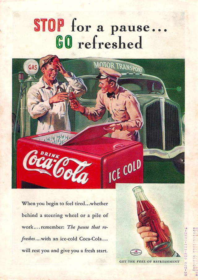 1937, STOP for a pause... GO refreshed