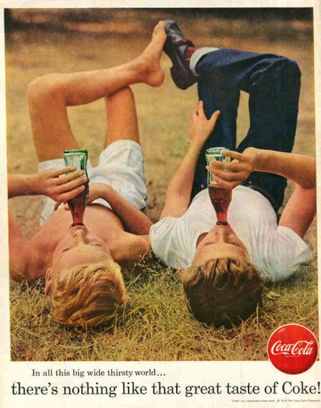 1956, der Geschmack von Coke