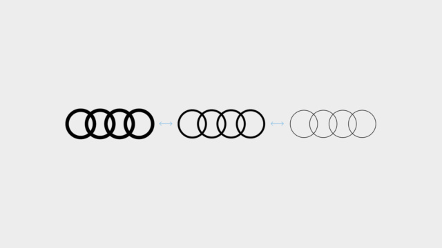 Audi Logo Variable Marke