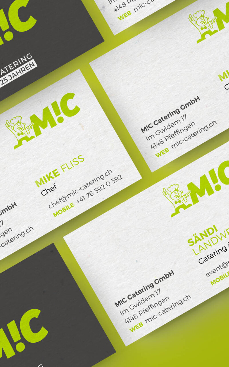 M!C Catering Branding Preview