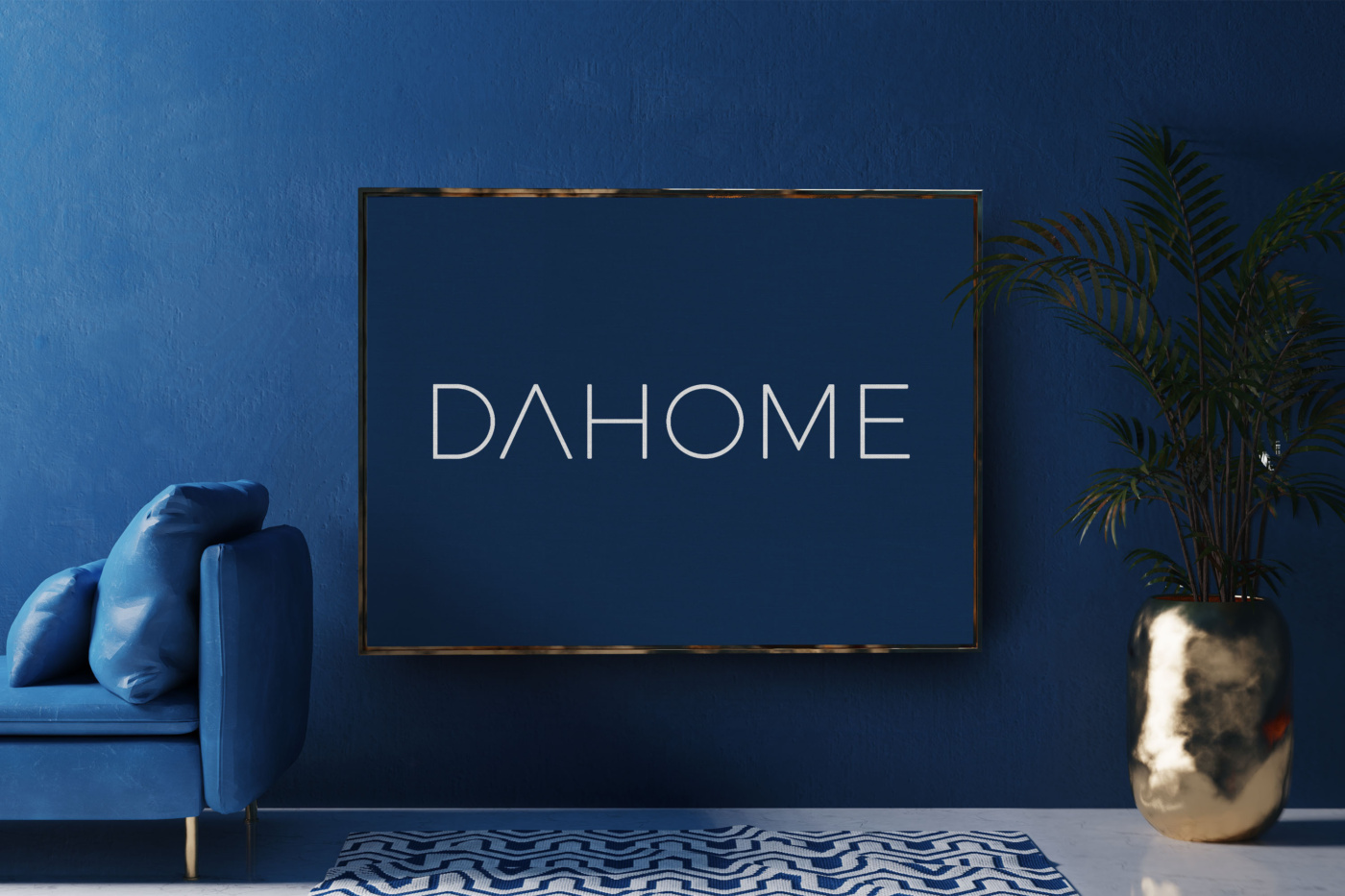 Logo Design für die Immobilienfirma DaHOME AG