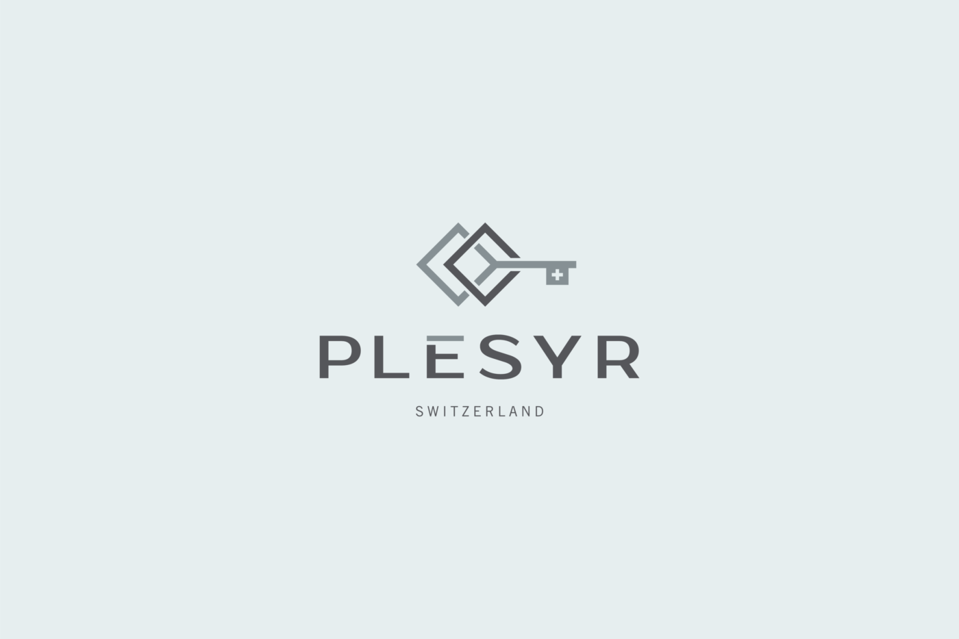 Logo Design für die PLÉSYR Switzerland Kosmetik
