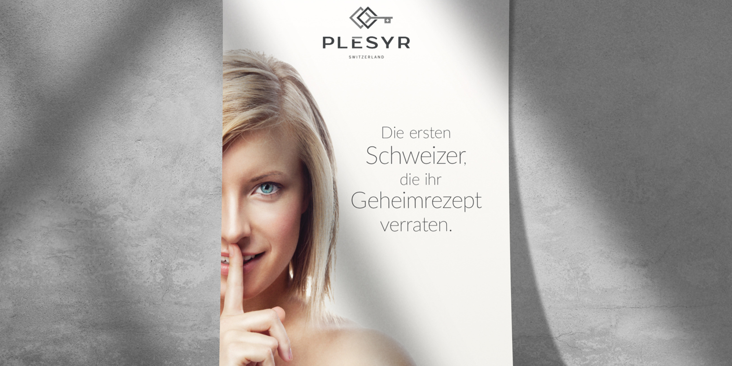PLÉSYR Switzerland Werbemittel Design