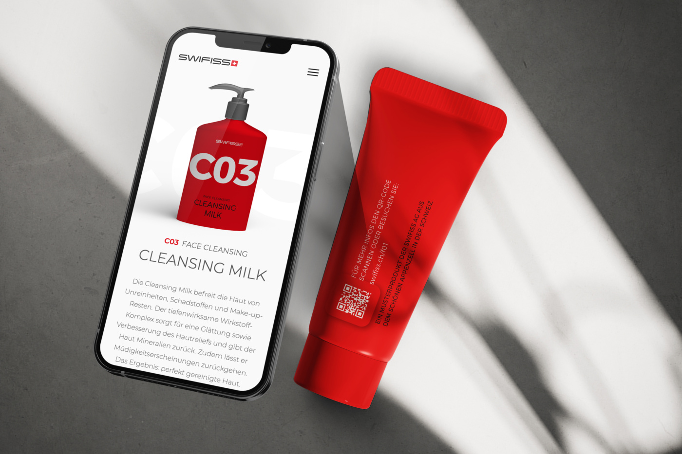 Webdesign Schweiz Kosmetik
