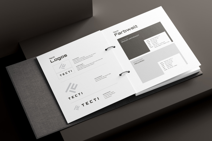 Brand sowie Corporate Design Manual