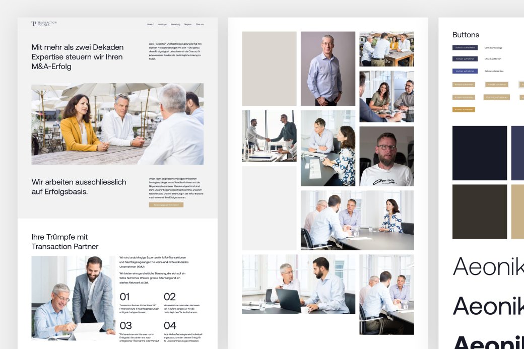 Transaction Partner UIUX Mood