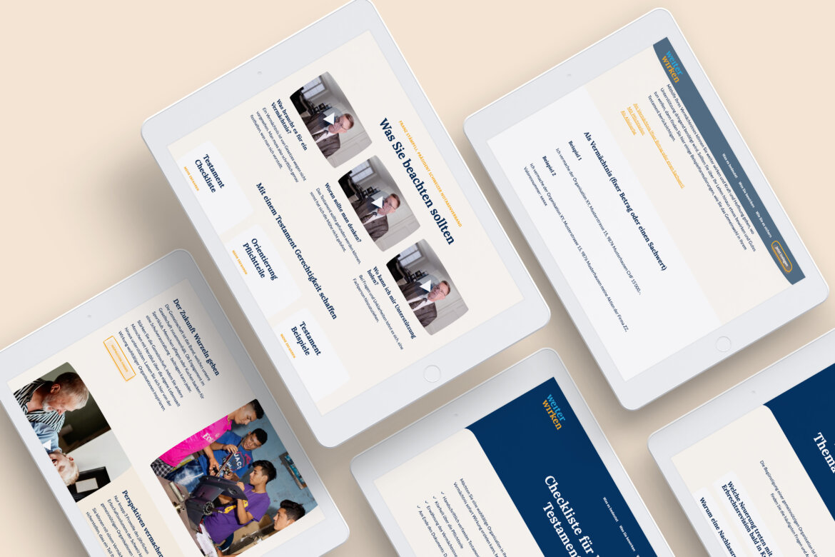 Weiter Wirken Website