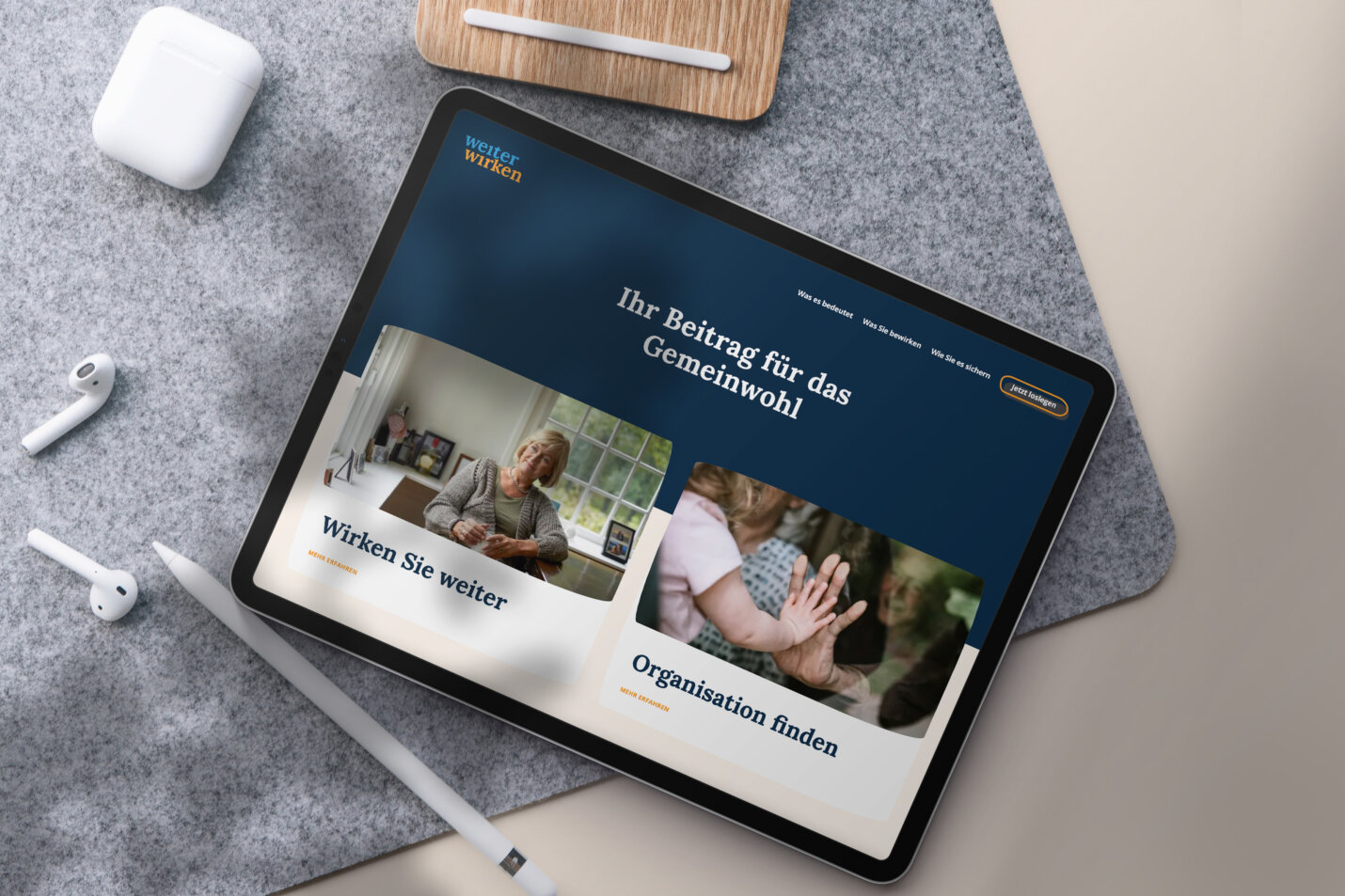 Webdesign und UI Design. Immer top Aktuell
