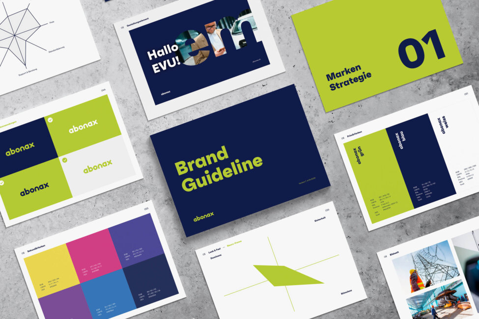 Prozess - Abfolge 2 - Brand Guideline 1 - abonax